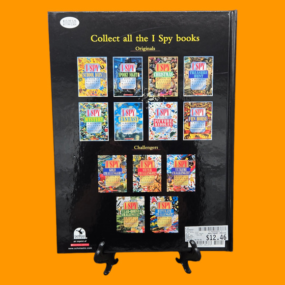 Halloween Scholastic 1st Print 1996 Spooky Night Book & Two I Spy CD-ROM Games - Picture 8 of 16